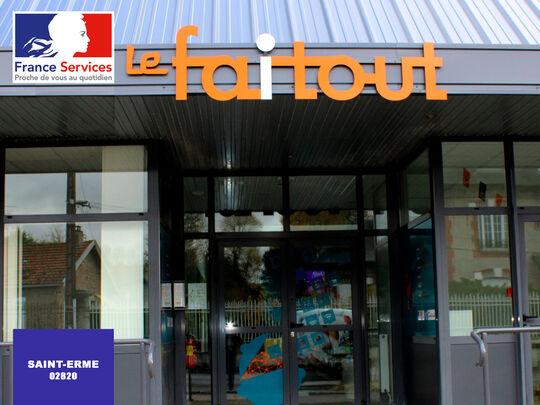 France Services située au Faitout Connecté à Saint-Erme, 2 bis route de Montaigu